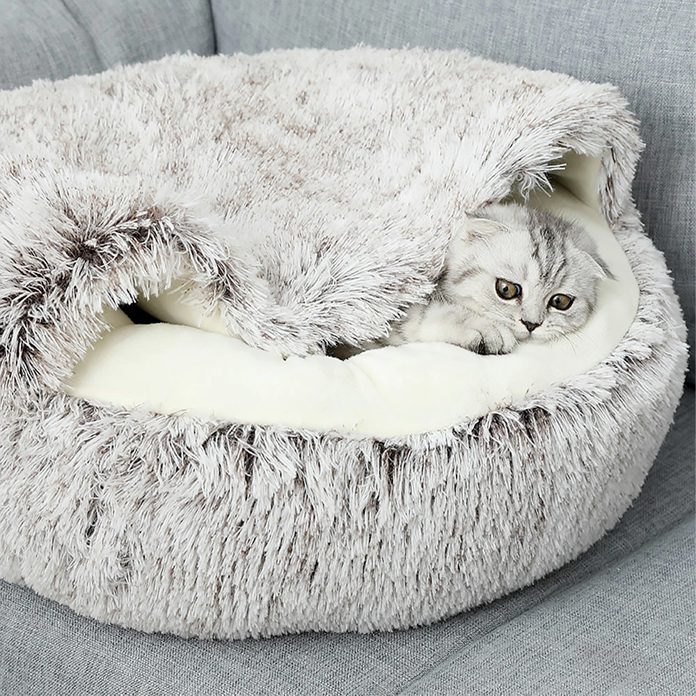 Pet Supplies Product Washable Reusable Cat Sleeping Half-Surrounded Kennel Dog Beds