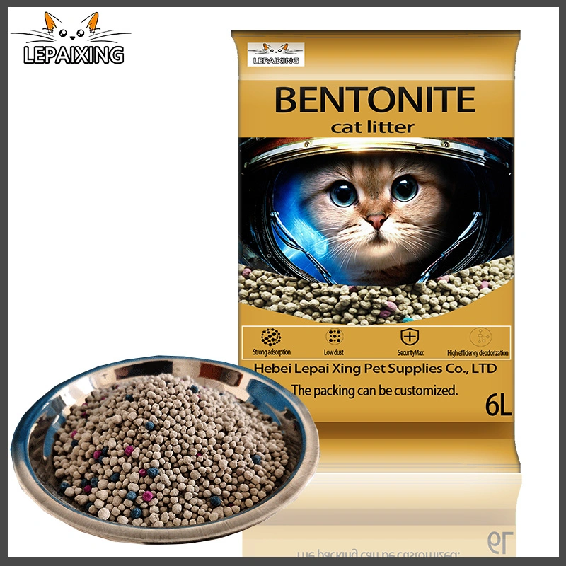 Ultra Less Dust Bentonite Cat Litter Pet Supply